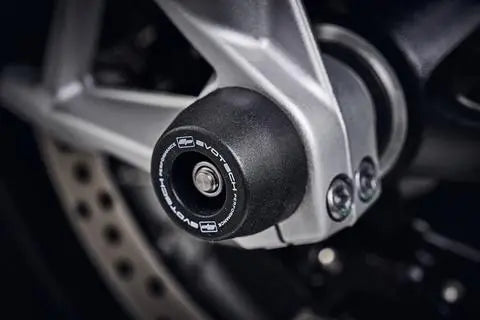 Evotech Performance Front Spindle Bobbins - Ducati Scrambler Desert Sled (2017+) 