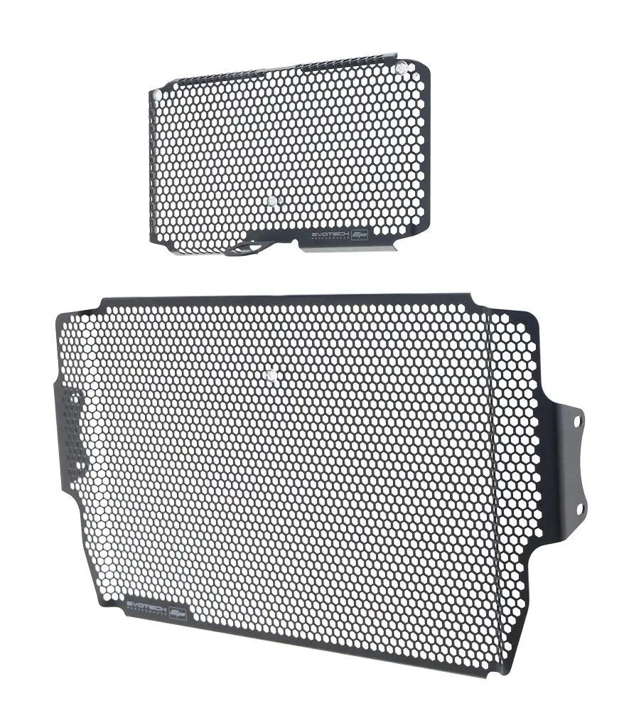 Evotech Performance Radiator & Oil Cooler Guard Set For Ducati Multistrada 1200 / 1260 / 950 / V2 
