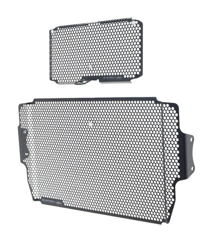Evotech Performance Radiator & Oil Cooler Guard Set For Ducati Multistrada 1200 / 1260 / 950 / V2 