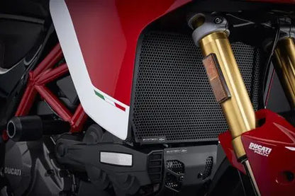 Evotech Performance Radiator & Oil Cooler Guard Set For Ducati Multistrada 1200 / 1260 / 950 / V2 