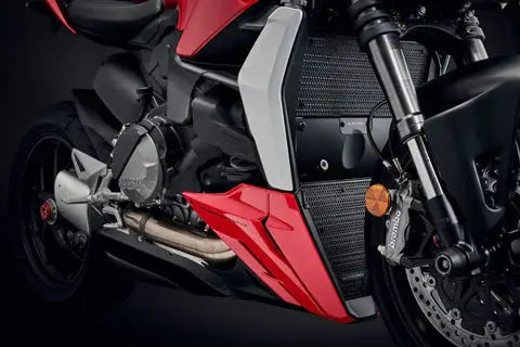 Evotech Performance Radiator & Oil Cooler Guard Set For Ducati Streetfighter V2  (2022+) 