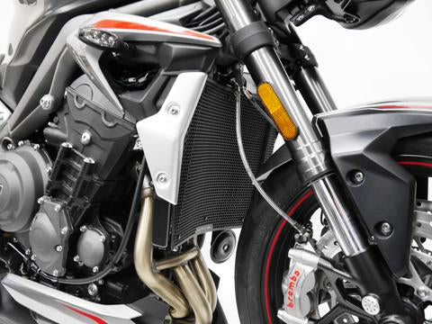 Evotech Performance Radiator Guard For Triumph Street Triple R  (2020+) Evotech