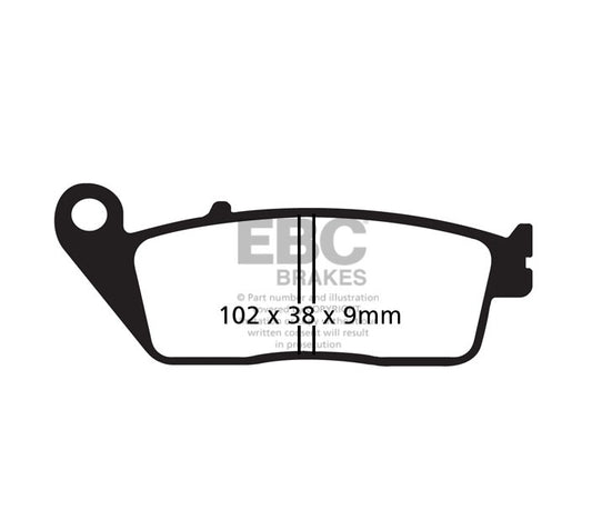 EBC Brake Pad - FA142HH ( Front ) EBC