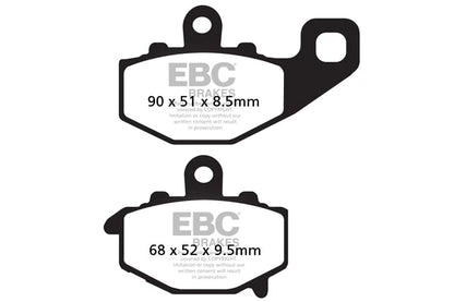 EBC Brake Pad - FA192HH ( Rear ) EBC