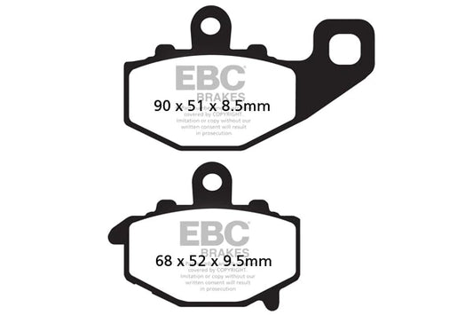 EBC Brake Pad - FA192HH ( Rear ) EBC