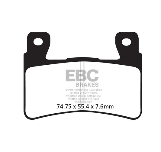 EBC Brake Pad - FA296HH EBC