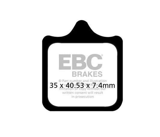 EBC Brake Pad - FA322/4HH EBC