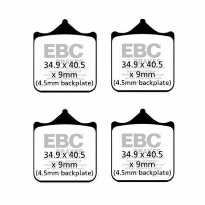 EBC Brake Pad - FA604/4HH EBC
