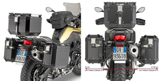 Givi side pannier holder for 850gs/750gs/850gsa 
