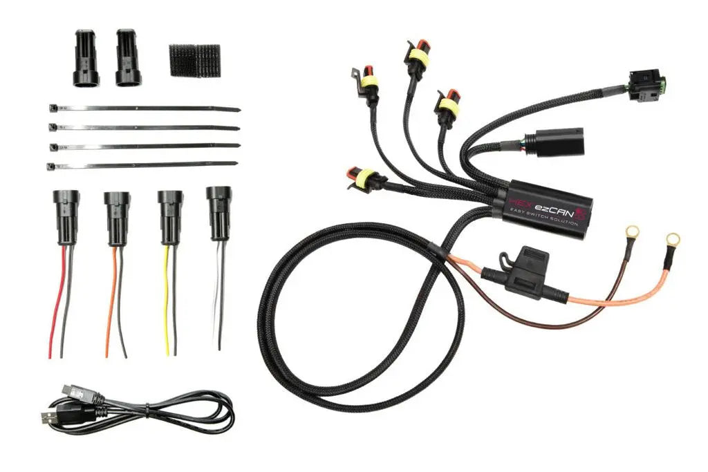 HEXEZCAN GEN2 Accessory Manager for BMW S1000XR / F750/F850GS/GSA / K1600 / F900 HEXEZCAN