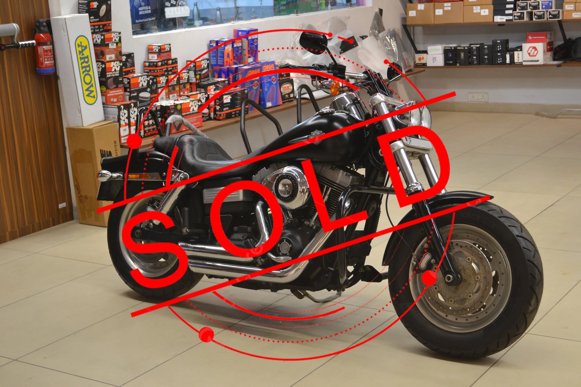 Harley Davidson Fatbob For Sale (2013 Registered) 