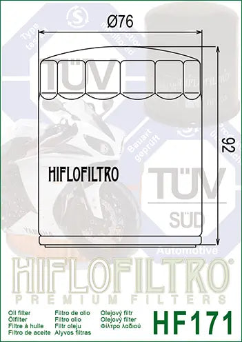 HiFlo Oil Filter HF171B / HF171C 