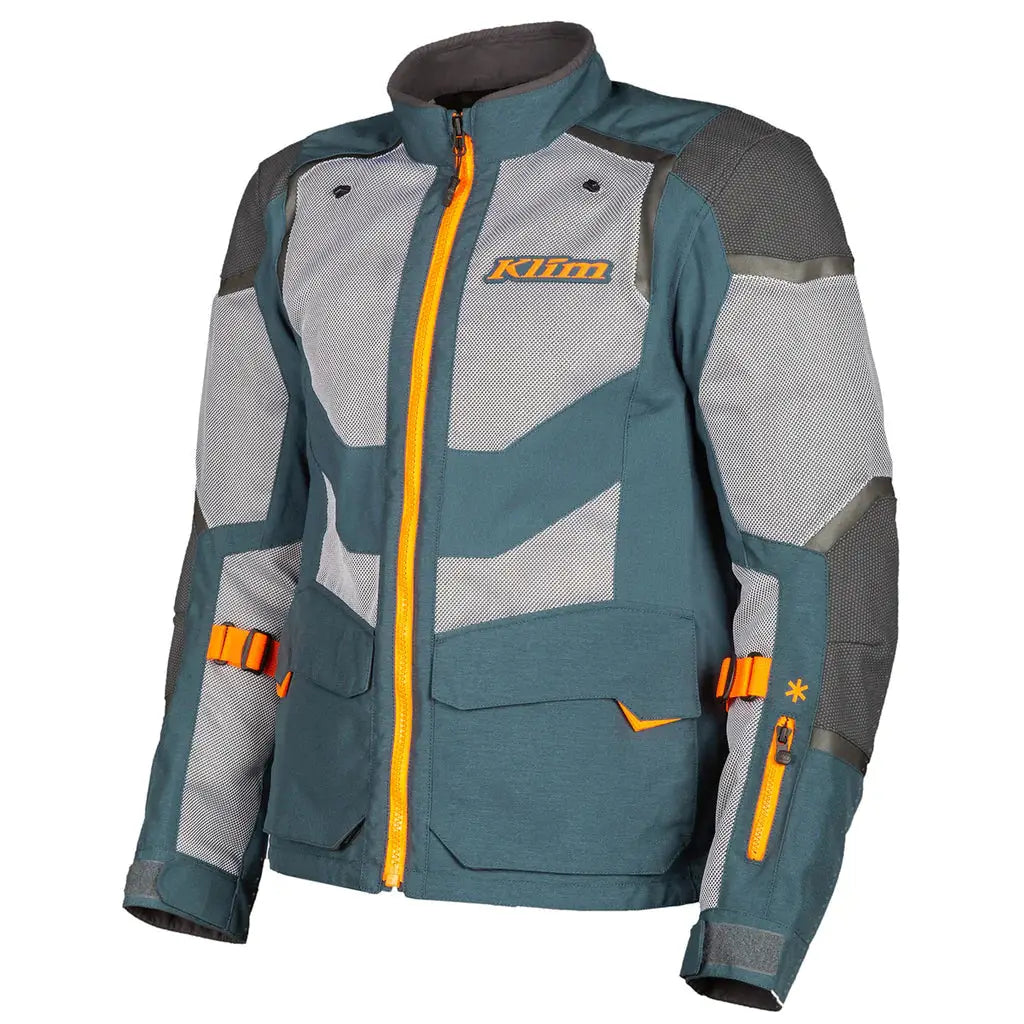 Klim Baja S4 Jacket (Petrol / Strike Orange) 
