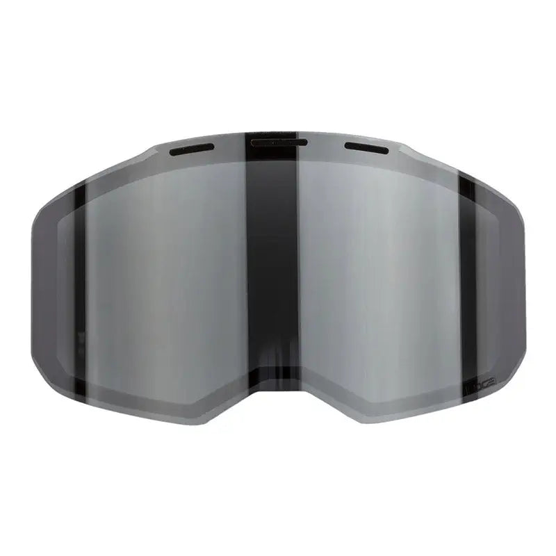 Klim Edge Off-Road Goggle Replacement Lens (Dark Smoke Silver Mirror) 