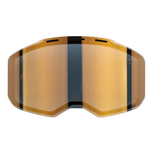 Klim Edge Off-Road Goggle Replacement Lens (Smoke Bronze Mirror) 
