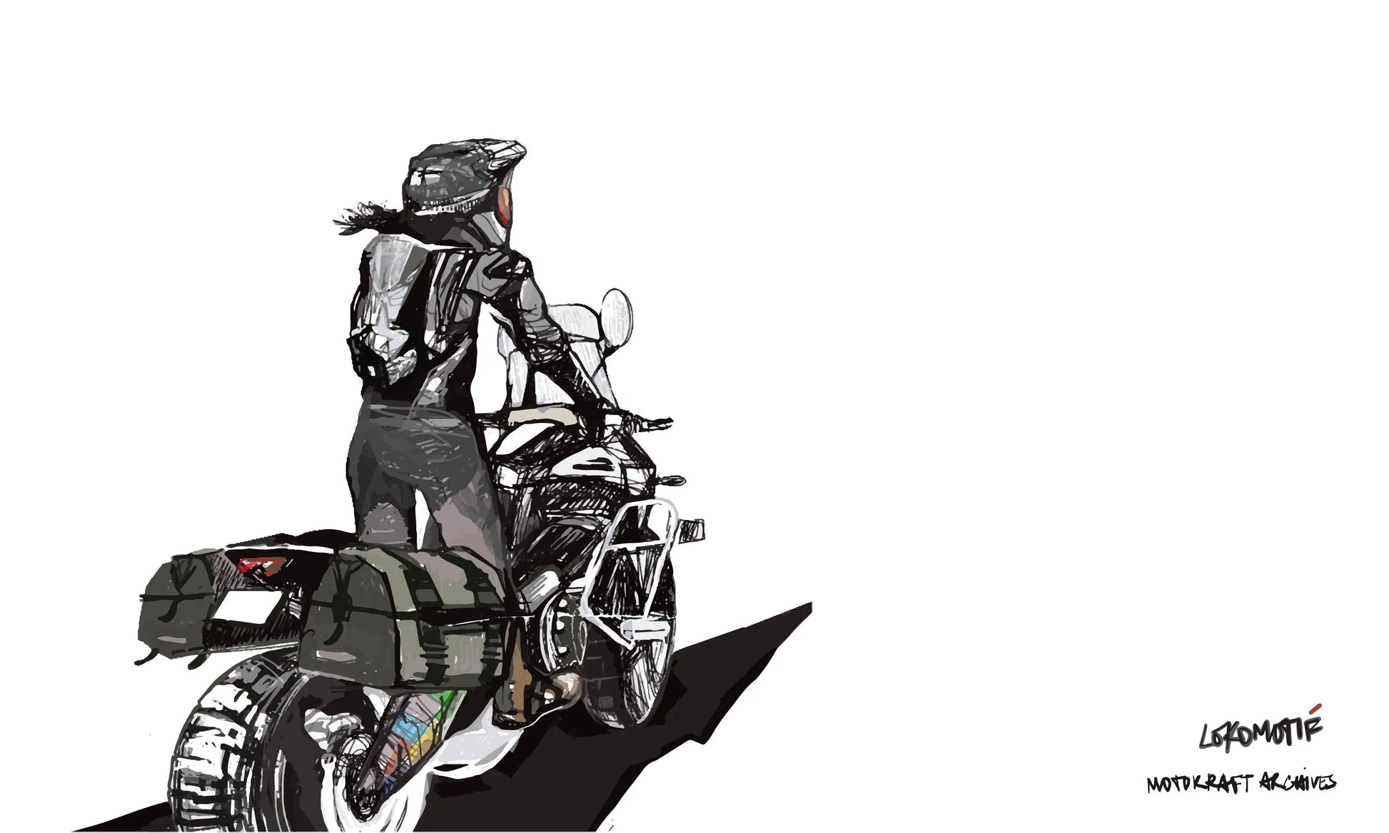 Lokomotif Canvas By Motocraft 