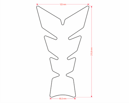 OneDesign CG Moon Yamaha Tank Pad onedesign