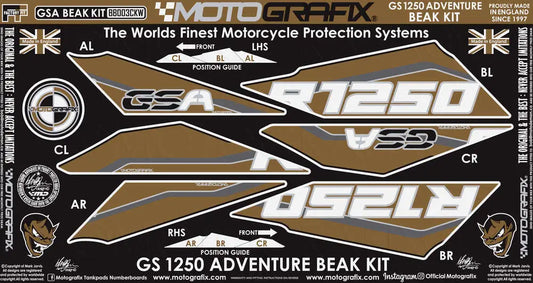 Motografix Beak Paint Protector BMW R1250GS Adventure (2019-20) 