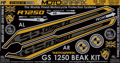 Motografix Beak Paint Protector For BMW R1250GS Exclusive (2018-20) 
