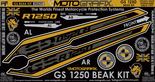 Motografix Beak Paint Protector For BMW R1250GS Exclusive (2018-20) 