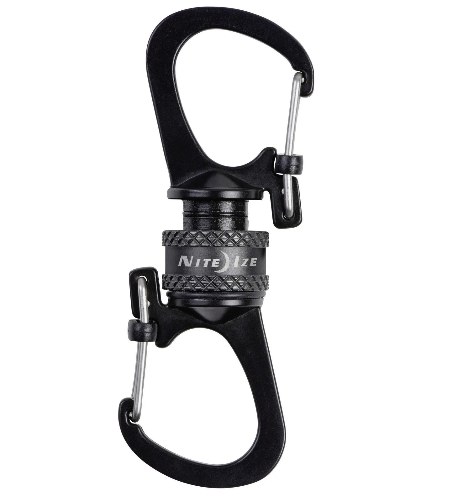 Nite Ize  SlideLock 360° Magnetic Locking Dual Carabiner 