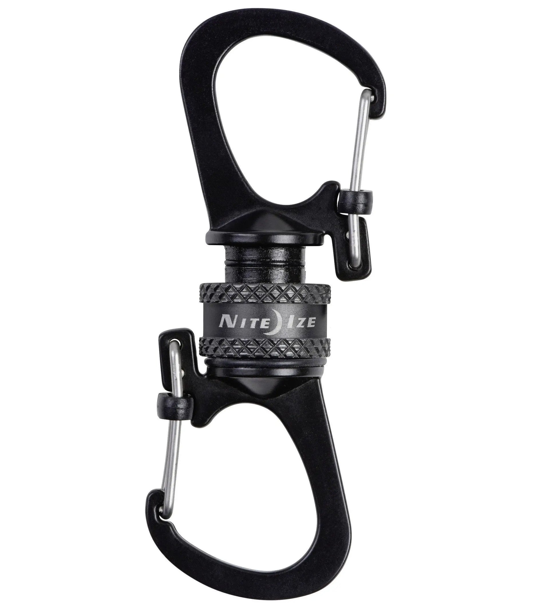 Nite Ize  SlideLock 360° Magnetic Locking Dual Carabiner 