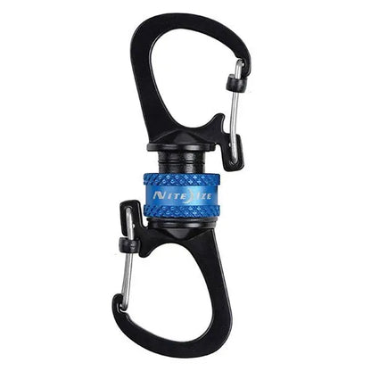 Nite Ize  SlideLock 360° Magnetic Locking Dual Carabiner 