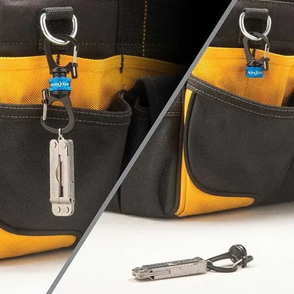 Nite Ize  SlideLock 360° Magnetic Locking Dual Carabiner 