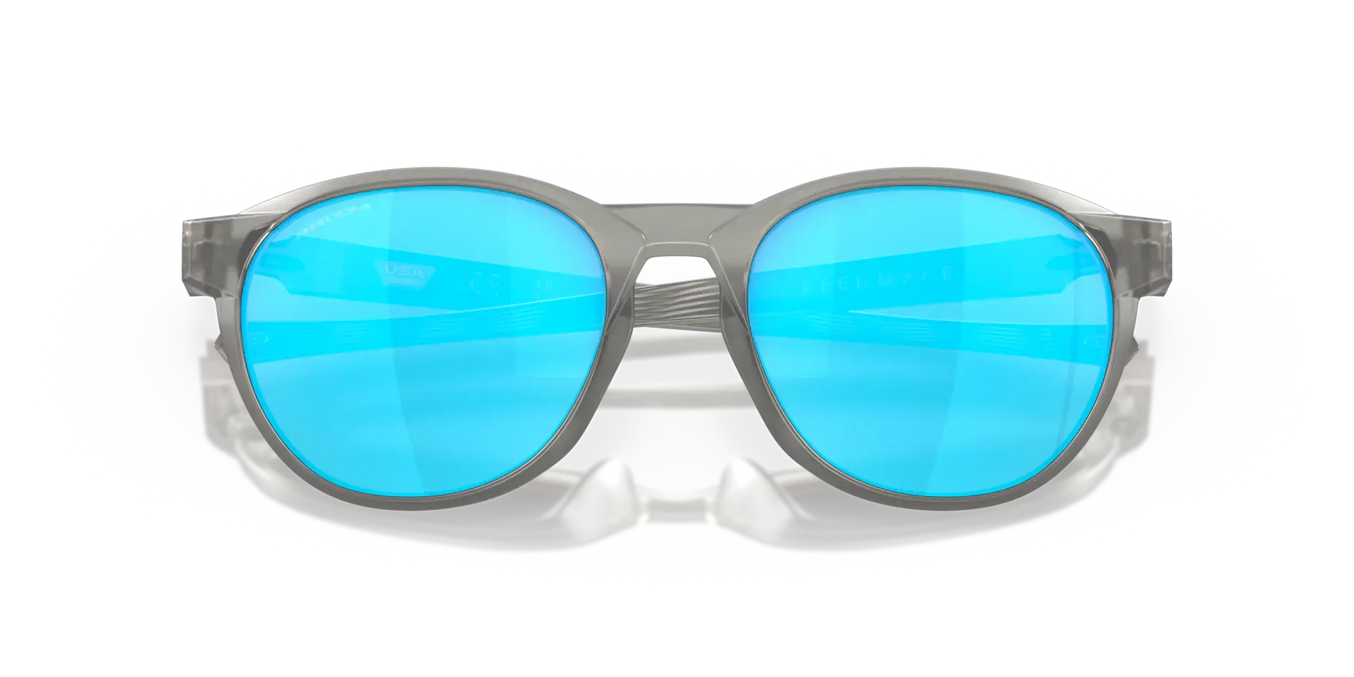 Oakley Reedmace Prizm Sapphire Lenses,  Matte Grey Ink Frame 
