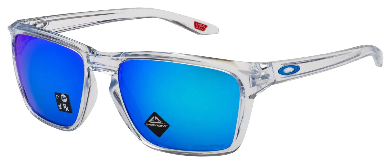 Oakley Sylas Polished Clear Prizm Sapphire 