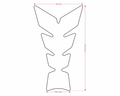OneDesign CG Moon Yamaha Tank Pad 