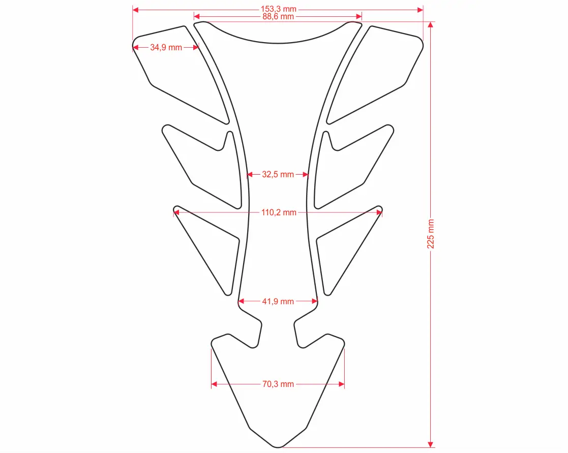 OneDesign Ducati Tank Pad 