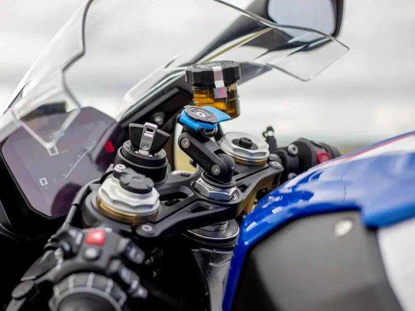 Quad Lock Motorcycle Fork Stem Mount 