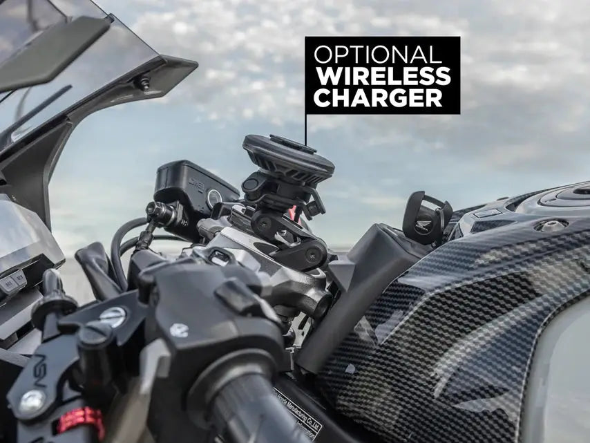 Quad Lock Motorcycle Fork Stem Mount 