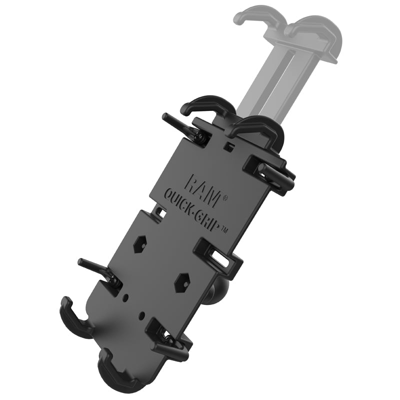 RAM Mount Quick-Grip XL Phone Mount with Handlebar U-Bolt Base ram mount