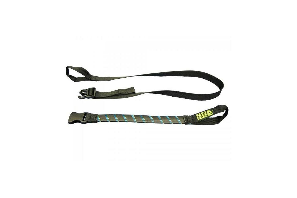 ROK STRAPS Adjustable Stretch Straps  - 28" (Black) Rok Straps
