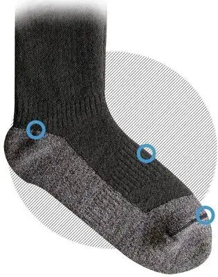 Sealskinz Scoulton Waterproof Warm Weather Mid Lenght with Hydrostop Socks 