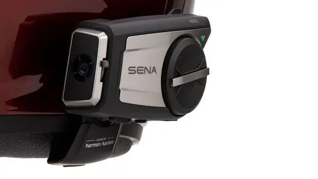 Sena 50C Premium Mesh Communication, 4K Camera, and SOUND BY Harman Kardon 