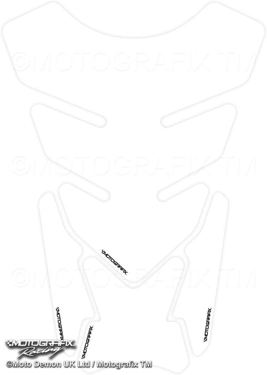 Motografix 3D Gel Tank Pad Protector Universal Plain Transparent Clear Motografix