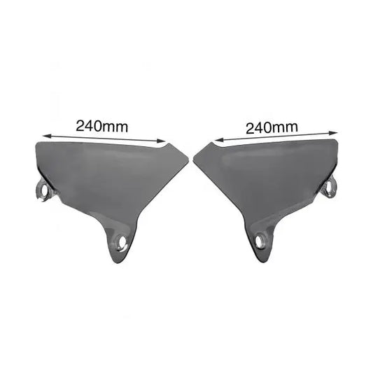 WRS DEFLECTORS PAIR DARK SMOKED DUCATI MULTISTRADA V4 / S / S SPORT (2020-) 