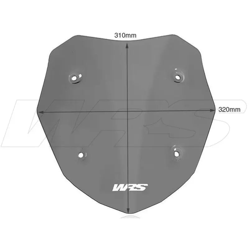 WRS Sport Dark Smoked Windscreen For BMW F 900 XR (2020-21) 
