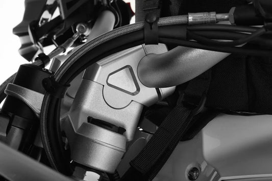 Wunderlich Handlebar Riser Ergo+ For R Series GS (40mm) (Silver) 