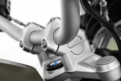 Wunderlich Handlebar Riser Ergo+ For R Series GS (40mm) (Silver) 