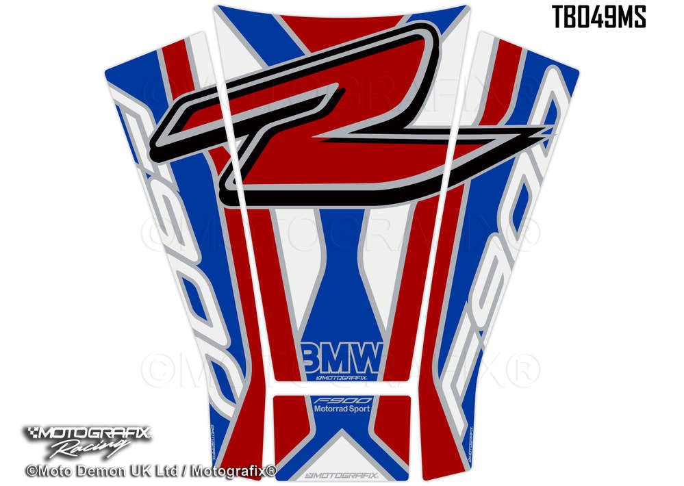 Motografix 3D Gel Tank Pad Protector BMW F900R (2020-21) Motografix