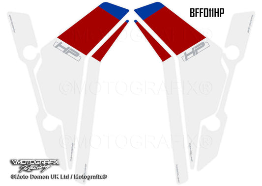 Motografix 3D Gel Fender Mudguard Protector For BMW S1000RR (2019-21) Motografix