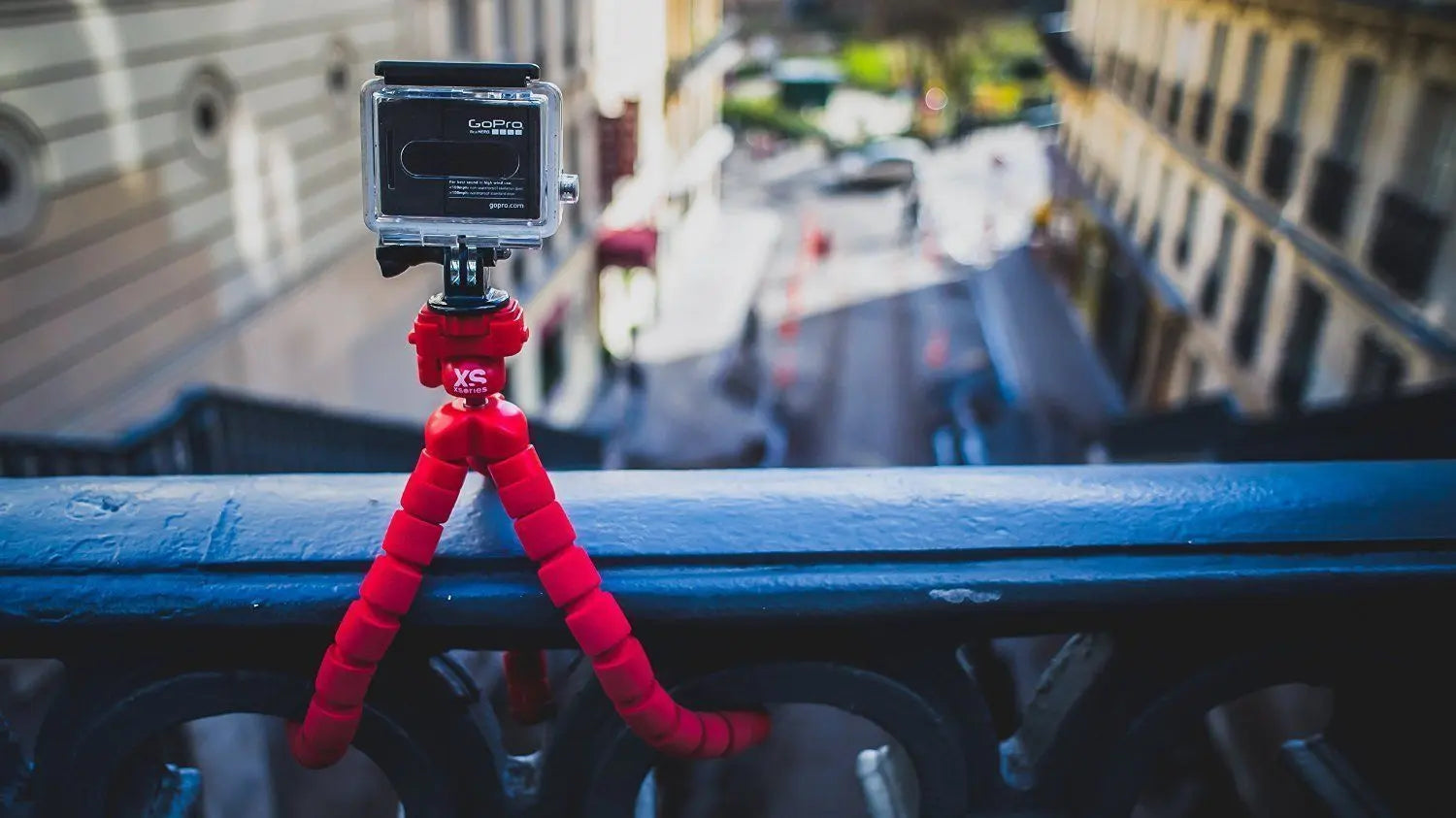 Camera Accessories - X-Sories Big Bendy Tripod With Ball Head (Colors Available In Black-Orange, Grey & Red)