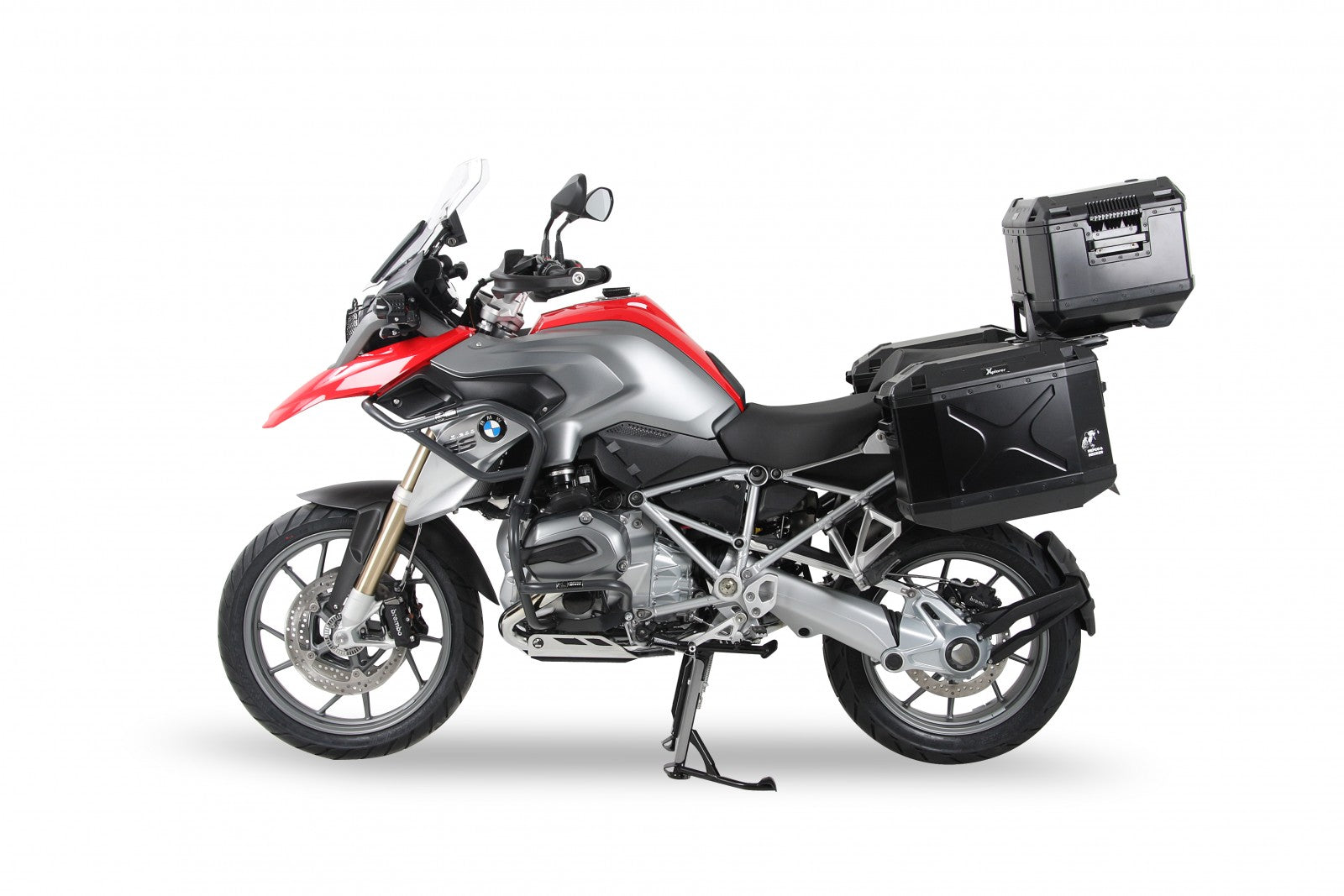 Hepco Becket Side Carrier Lock-It Silver For BMW R 1200 / 1250 GS (2018-) Hepco Becker
