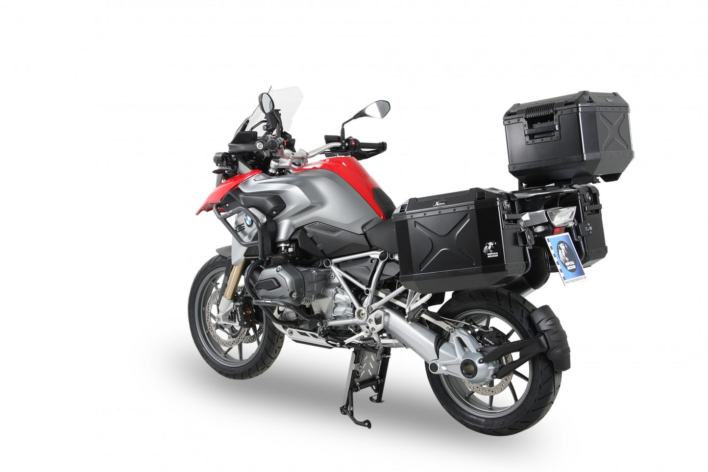 Hepco Becket Side Carrier Lock-It Silver For BMW R 1200 / 1250 GS (2018-) Hepco Becker