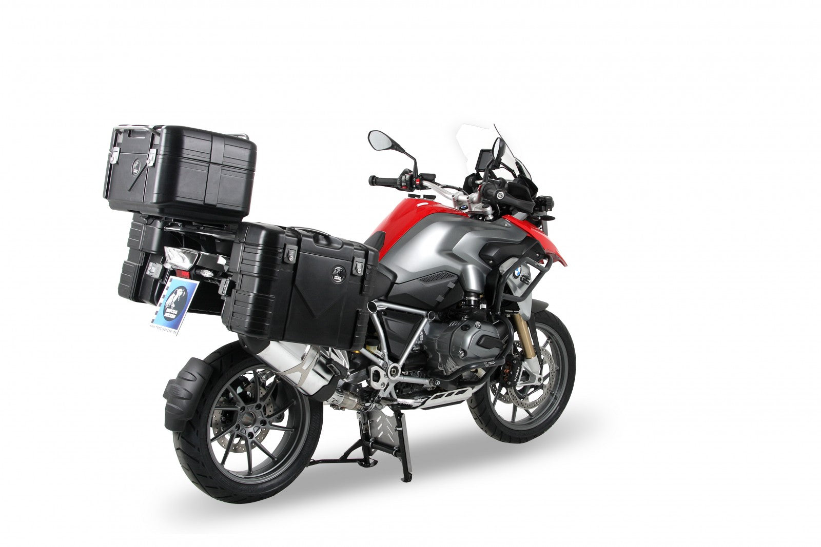 Hepco Becket Side Carrier Lock-It Silver For BMW R 1200 / 1250 GS (2018-) Hepco Becker