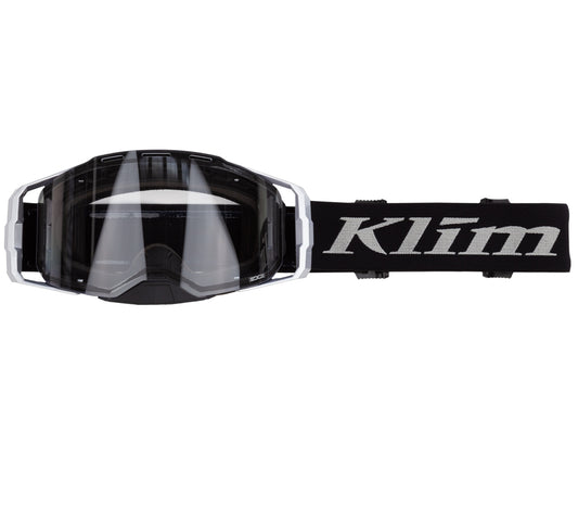 Klim Edge Off-Road Goggles - Focus Metallic Silver Clear Lens klim